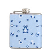 Baby-boy Quilt Pattern Heupfles (Voorkant)