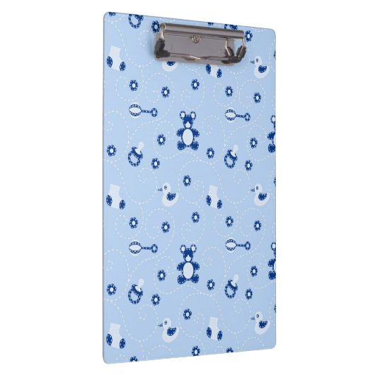 Baby-boy Quilt Pattern Klembord (Rechts)