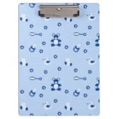 Baby-boy Quilt Pattern Klembord (Voorkant)