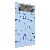 Baby-boy Quilt Pattern Mini Klembord (Schuin)