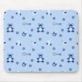 Baby-boy Quilt Pattern Muismat (Voorkant)