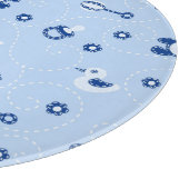 Baby-boy Quilt Pattern Snijplank (Hoek)