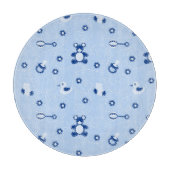 Baby-boy Quilt Pattern Snijplank (Voorkant)