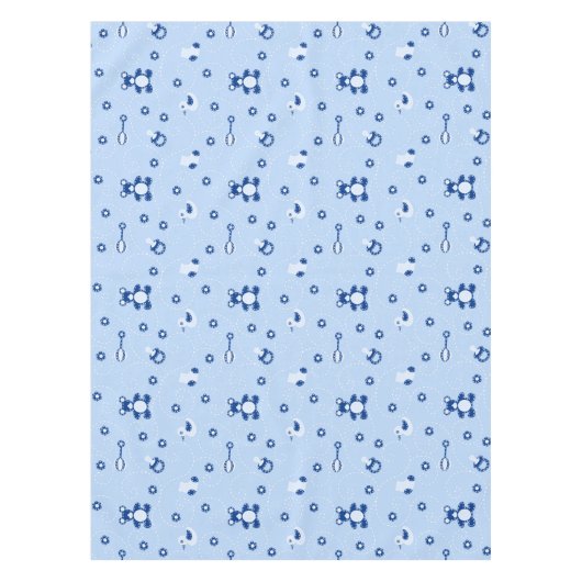 Baby-boy Quilt Pattern Tafelkleed (Voorkant)