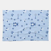 Baby-boy Quilt Pattern Theedoek (Horizontaal)