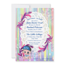 Baby Boy regenboogballetjes & Unicorns Baby shower