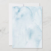 Baby Boy rijden met Baby shower Kaart (Achterkant)