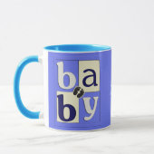 Baby Boy Ringer Mok (Links)