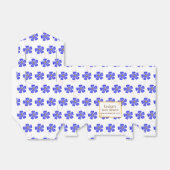 Baby Boy Roze Bloemen Favor Box Bedankdoosjes (Uitgevouwen)