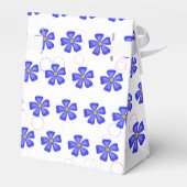 Baby Boy Roze Bloemen Favor Box Bedankdoosjes (Achterkant)