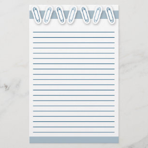 Baby Boy Safety Pin Briefpapier