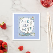 Baby Boy Servetten (Insitu)