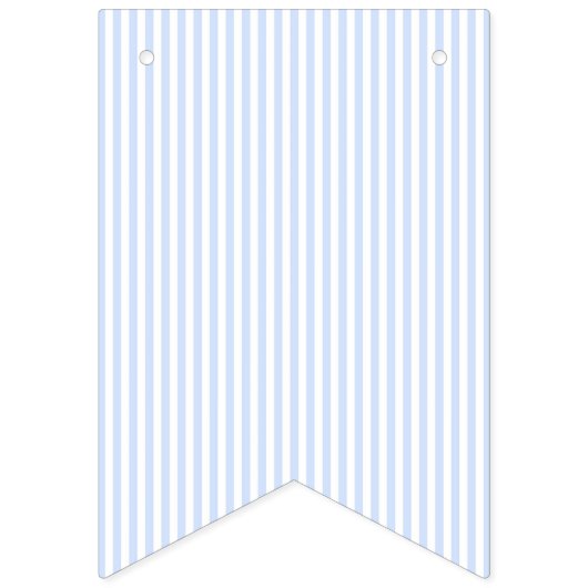 Baby Boy Shower Beauful Country Party Vlaggetjes (Eerste vlag)