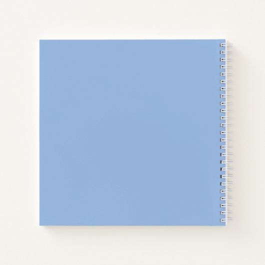 Baby Boy Shower Blue Feet Guest Book Notitieboek (Achterkant)