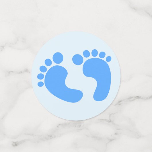 Baby Boy Shower Confetti (Kleine voorkant)