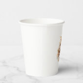 Baby Boy Shower Cup • Capybara Design Papieren Bekers (Rechts)