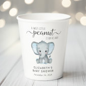 Baby Boy Shower Cute Elephant Papieren Bekers