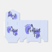 Baby Boy Shower Favor Box Bedankdoosjes (Uitgevouwen)