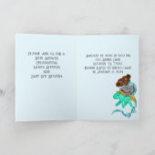 Baby Boy Shower Invitation Kaart (Binnen)