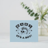 Baby Boy Shower Invite Kaart (Staand voorkant)
