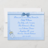 Baby Boy Shower Invite Kaart (Voorkant)