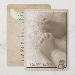 Baby Boy Shower Kaart