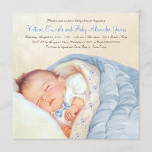 Baby Boy Shower Kaart