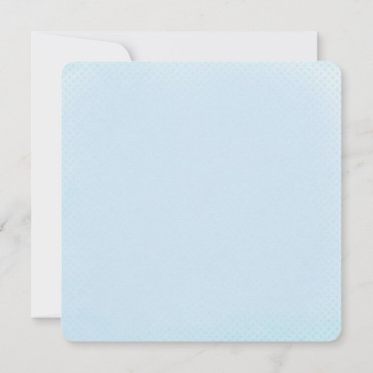  Baby Boy Shower Kaart (Achterkant)