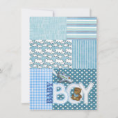 Baby Boy Shower Kaart (Voorkant)