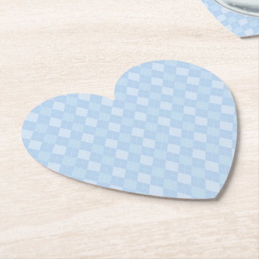 Baby Boy Shower  Kartonnen Onderzetters (Gekanteld)