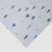 Baby Boy Shower Mountain Theme Woodland Gift Wrap Tissuepapier (Detail)