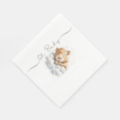 Baby Boy Shower • Oh Baby Capybara Design Servet (Hoek)