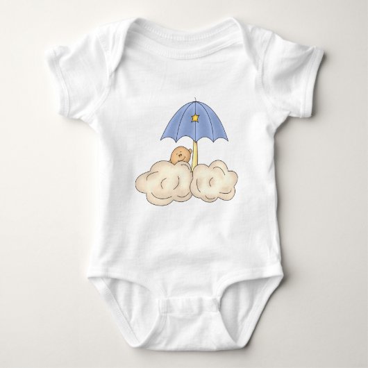 Baby Boy Shower Romper (Voorkant)