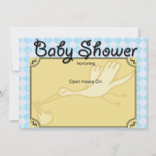 baby boy shower uitnodiging
