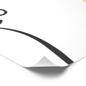 Baby Boy Shower Welcome Sign • Capybara Theme Perfect Poster (Hoek)