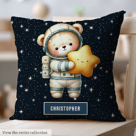 Baby Boy Sierkussen met astronaut Teddy Bear