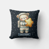 Baby Boy Sierkussen met astronaut Teddy Bear (Voorkant)