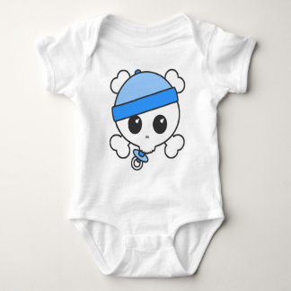 Baby Boy Skully Romper