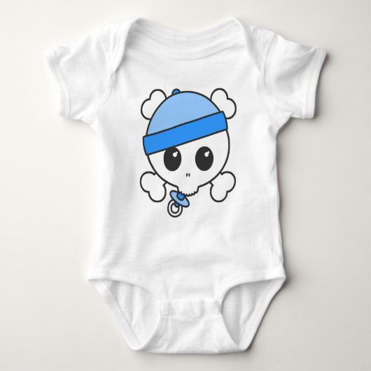 Baby Boy Skully Romper (Voorkant)