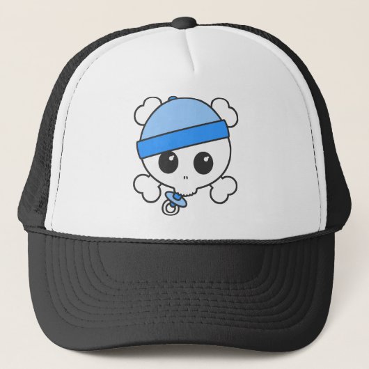 Baby Boy Skully Trucker Pet (Voorkant)