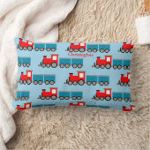 Baby Boy Speelgoed Train Choo Choo Persoonlijke na Kussen (Deken)