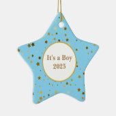 Baby Boy Star Ornament (Rechts)