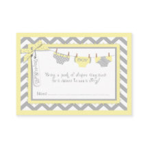 Baby Boy Stropdas Luier Raffle Ticket