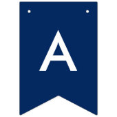 Baby Boy Tamchin Navy, Blue and White Banner (Tweede vlag)