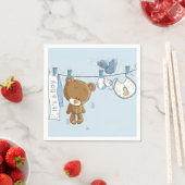 Baby Boy Teddy Bear Servet (Insitu)