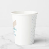 Baby Boy Teddy beer Paper cup Papieren Bekers (Links)
