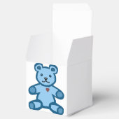 Baby boy teddybeer bedankdoosjes (Geopend)