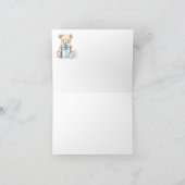 Baby Boy Teddybeer met ballon (Binnen)