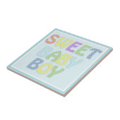 Baby Boy Tegeltje (Zijkant)
