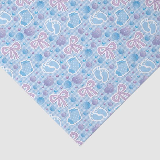 Baby Boy Tissuepapier (Detail)